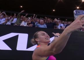 Sabalenka, victorie fără emoții în primul meci de la Melbourne » Moment inedit cu Federer