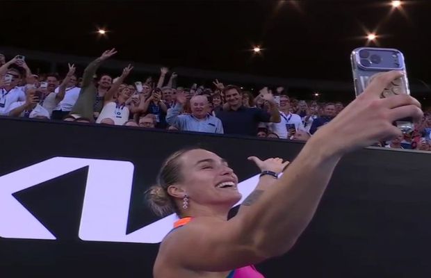 Sabalenka, victorie fără emoții în primul meci de la Melbourne » Moment inedit cu Federer