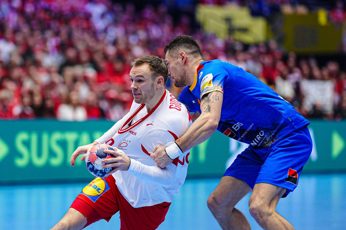 România - Danemarca, la Europeanul de handbal masculin // foto: Imago