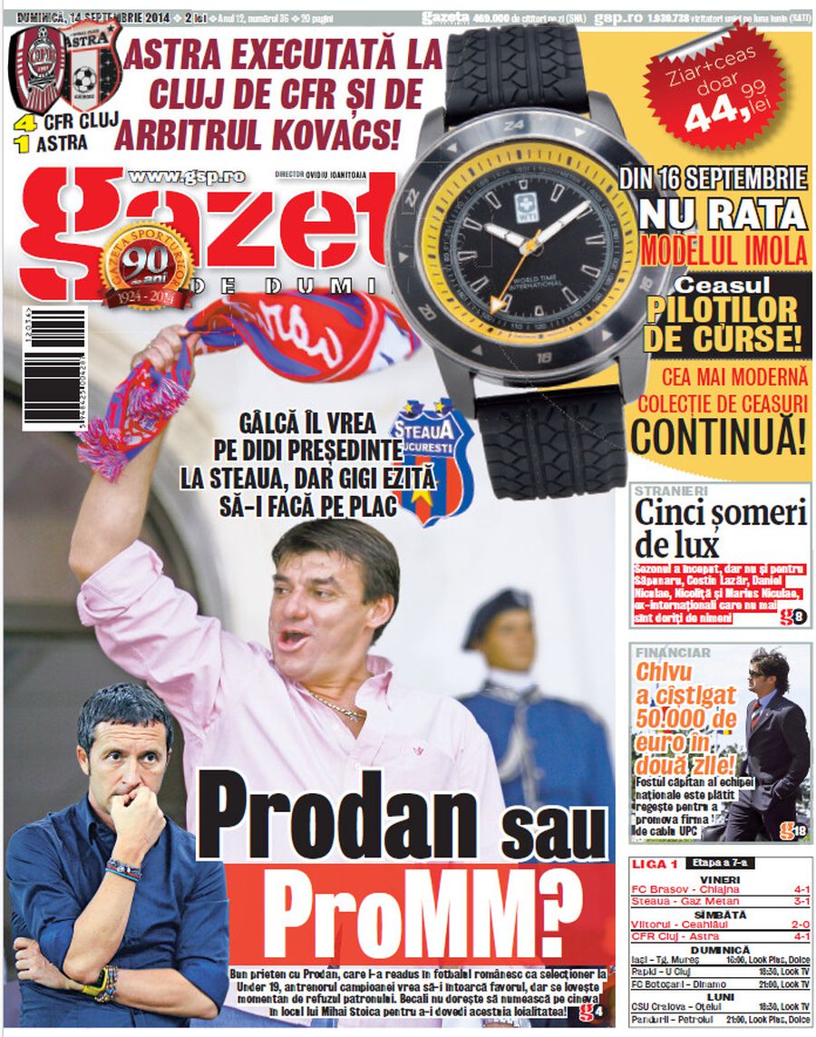 Atac total la adresa lui Vassaras: „Mi-a schimbat delegările la opt meciuri dintr-o etapă. Nu sunt o marionetă!” + Dezvăluiri despre Deaconu: „A promovat numai peste gard”