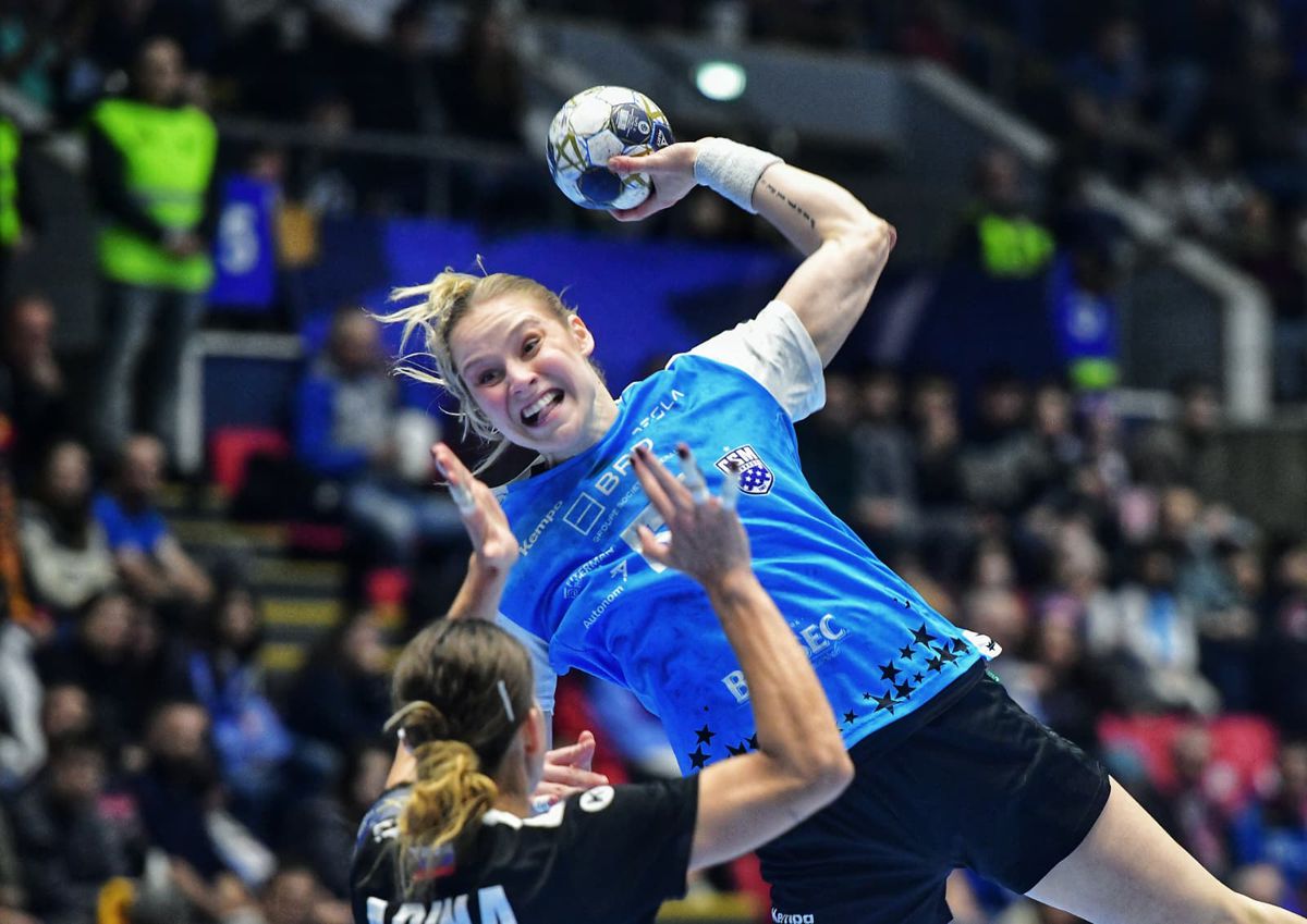 CSM București - Krim Ljubljana, în etapa a 10-a din Liga Campionilor. Foto: Cristi Preda (GSP)