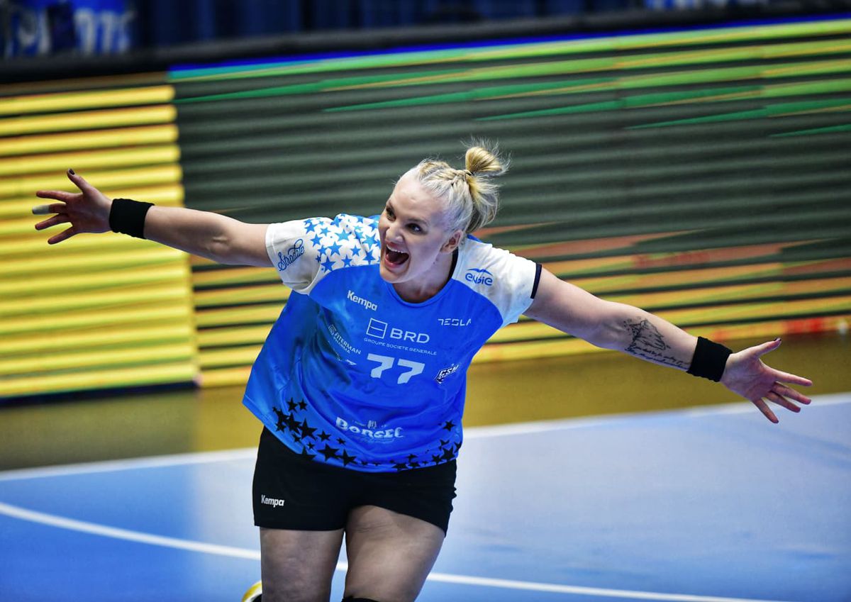 CSM București - Krim Ljubljana, în etapa a 10-a din Liga Campionilor. Foto: Cristi Preda (GSP)