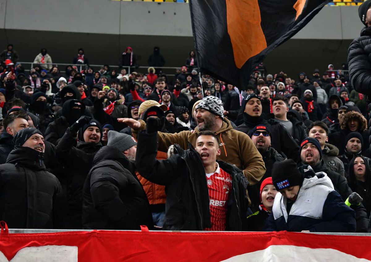 Imagini la finalul meciului Dinamo - U Cluj