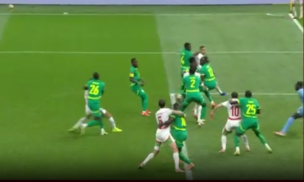 Penalty în Senegal - Maroc