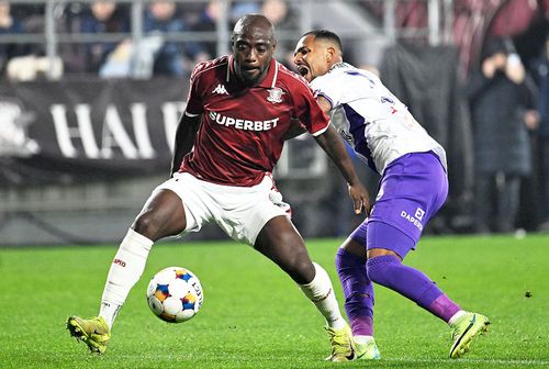 Christopher Braun, în tricoul Rapidului // foto: Imago Images