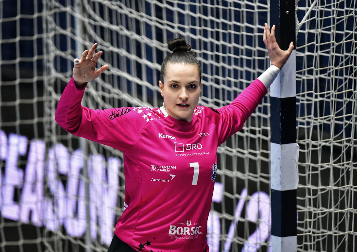 CSM București - Krim Ljubljana, în etapa a 10-a din Liga Campionilor. Foto: Cristi Preda (GSP)