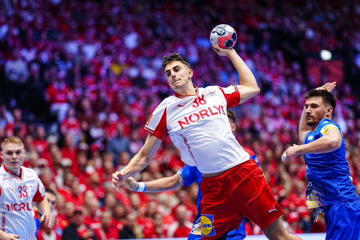 România - Danemarca, la Europeanul de handbal masculin // foto: Imago