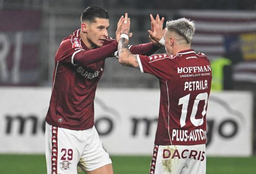 Petrila și Dobre, „motoarele” Rapidului / FOTO: Imago