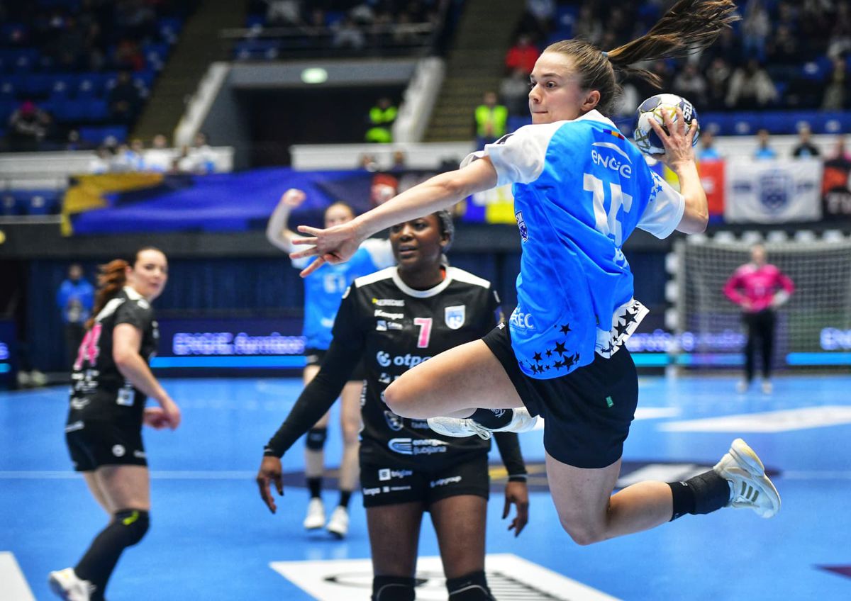 CSM București - Krim Ljubljana, în etapa a 10-a din Liga Campionilor. Foto: Cristi Preda (GSP)