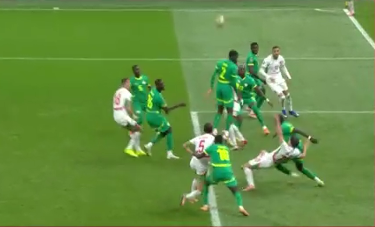 Penalty în Senegal - Maroc