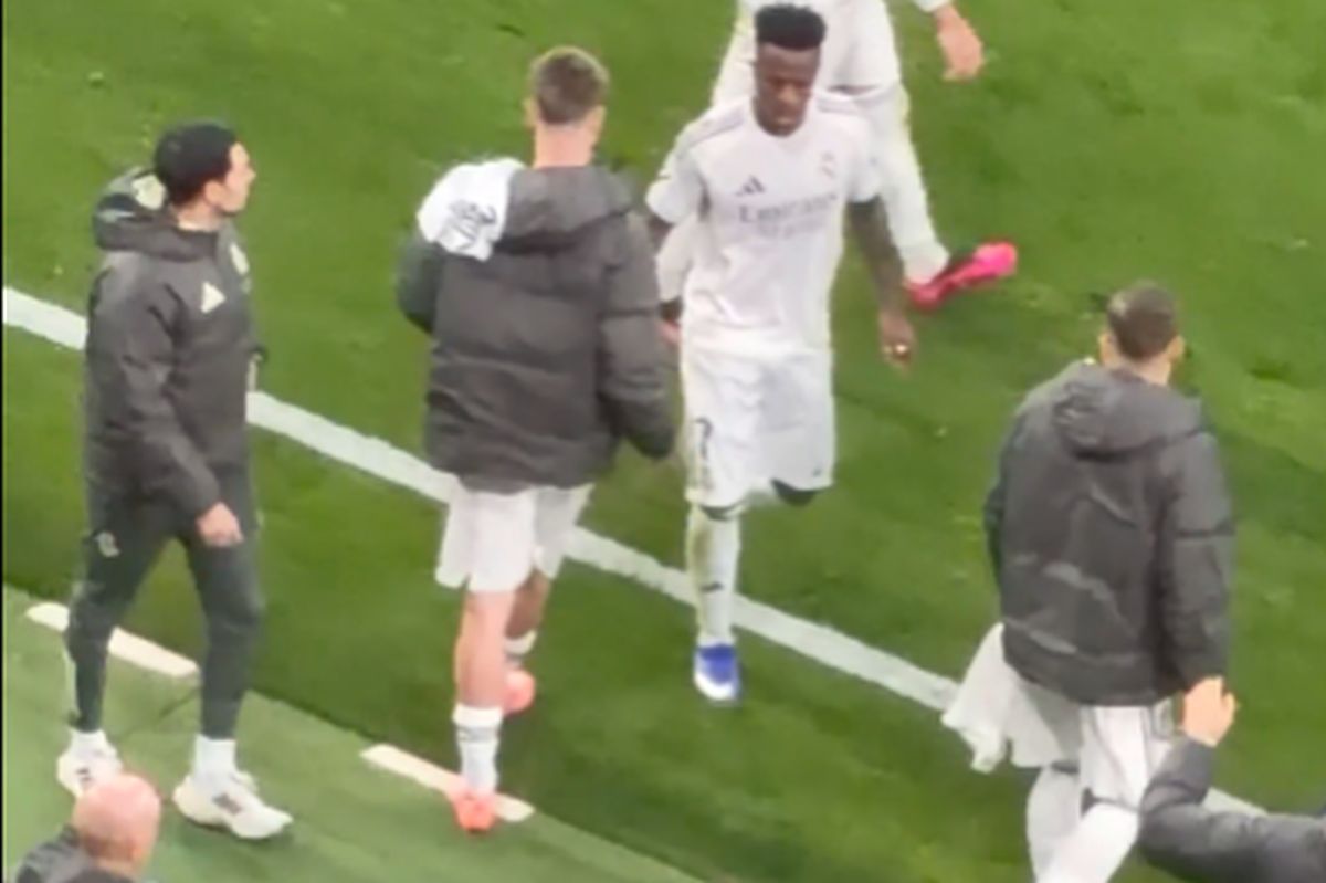 Vinicius before & after » E la cuțite cu „Bernabeul”: două momente care nu s-au văzut la TV