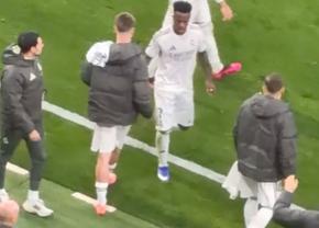 Vinicius before & after » E la cuțite cu „Bernabeul”: două momente care nu s-au văzut la TV