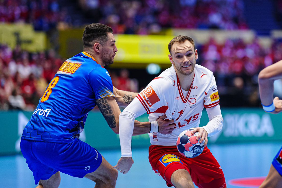 România - Danemarca, la Europeanul de handbal masculin // foto: Imago