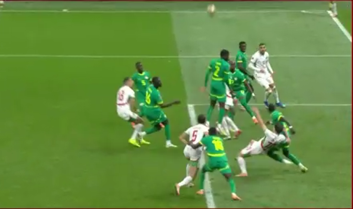 Penalty în Senegal - Maroc