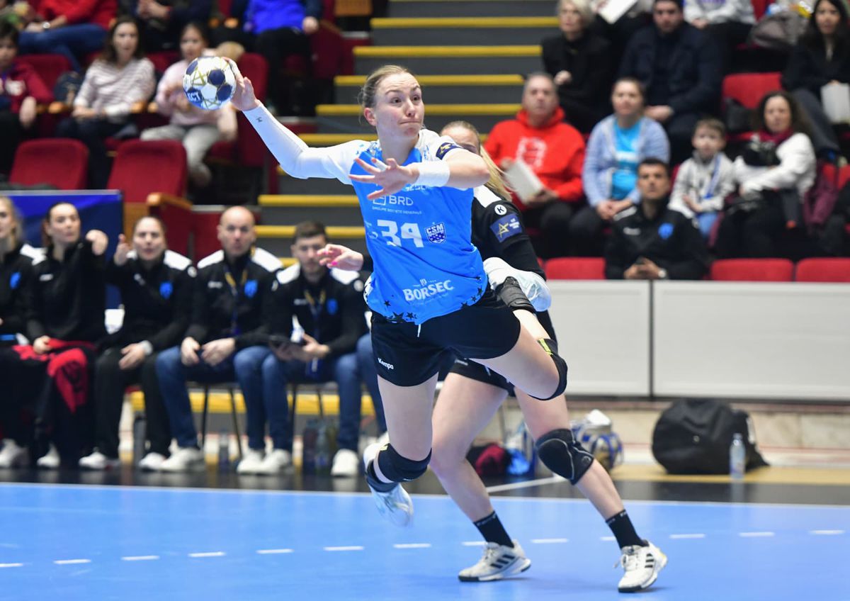 CSM București - Krim Ljubljana, în etapa a 10-a din Liga Campionilor. Foto: Cristi Preda (GSP)