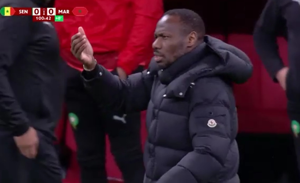 Penalty în Senegal - Maroc