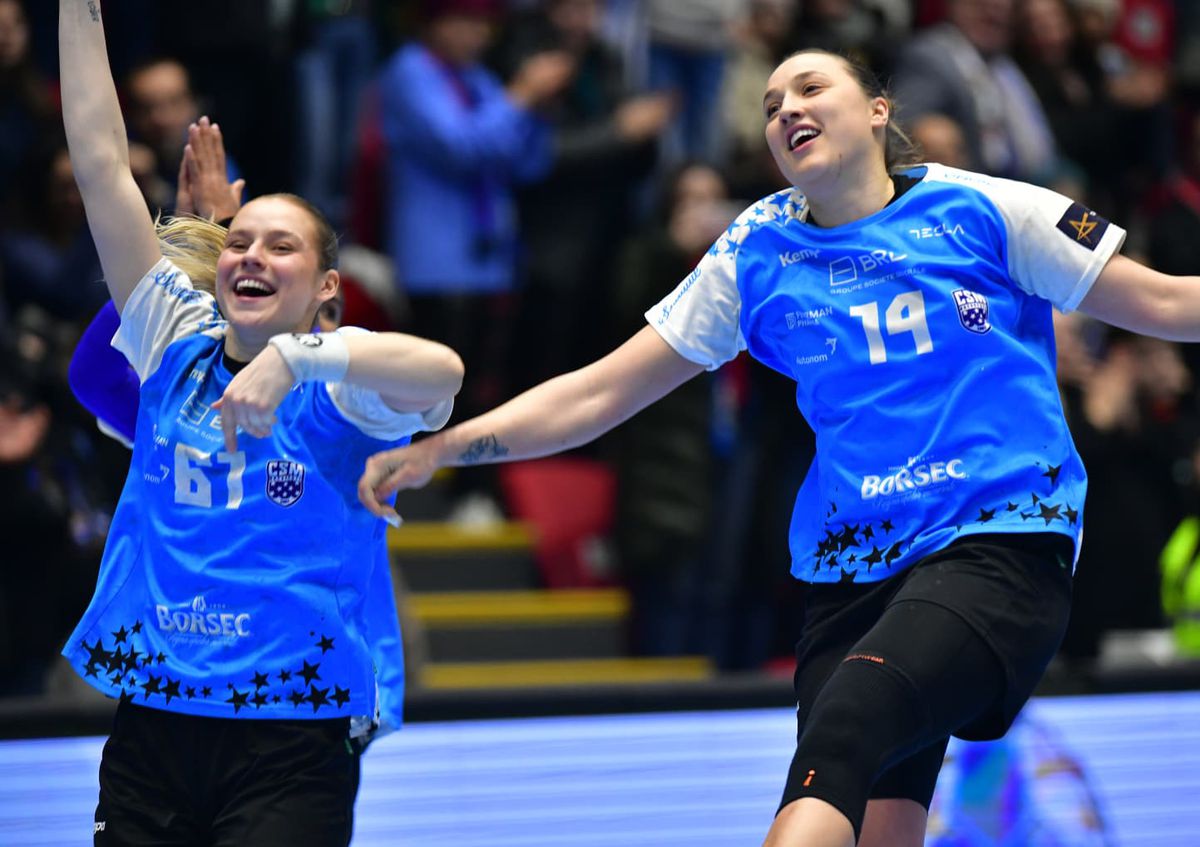 CSM București - Krim Ljubljana, în etapa a 10-a din Liga Campionilor. Foto: Cristi Preda (GSP)