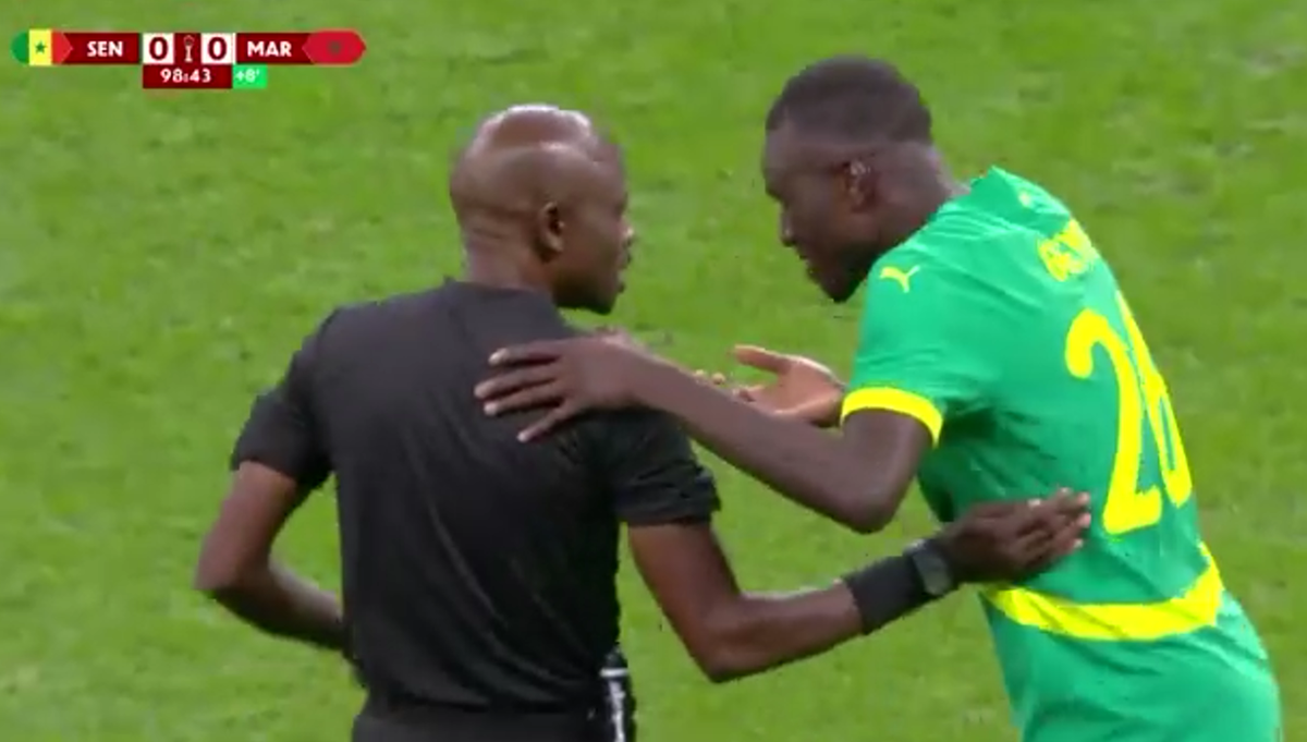 Penalty în Senegal - Maroc