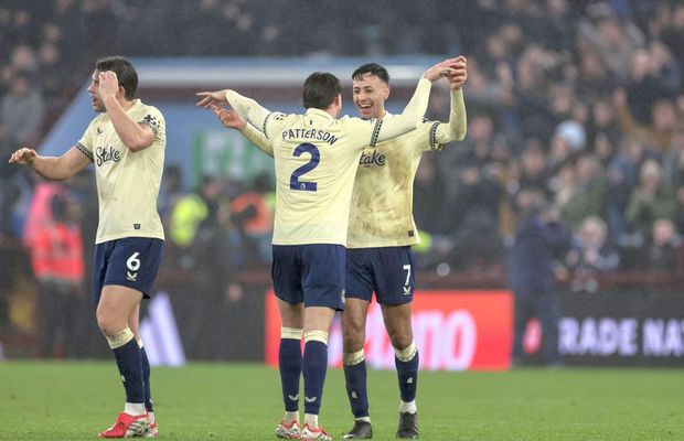 Pe placul liderului Arsenal! Everton a dat lovitura și a pus capăt seriei de victorii a lui Aston Villa