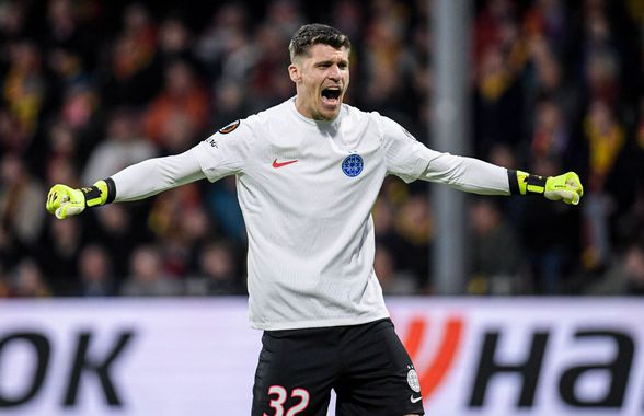 Ștefan Târnovanu, aproape de plecarea de la FCSB: „E o echipă din top 5 campionate ale Europei”