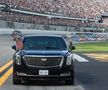 FOTO + VIDEO Donald Trump a dat o tură cu „The Beast” la NASCAR