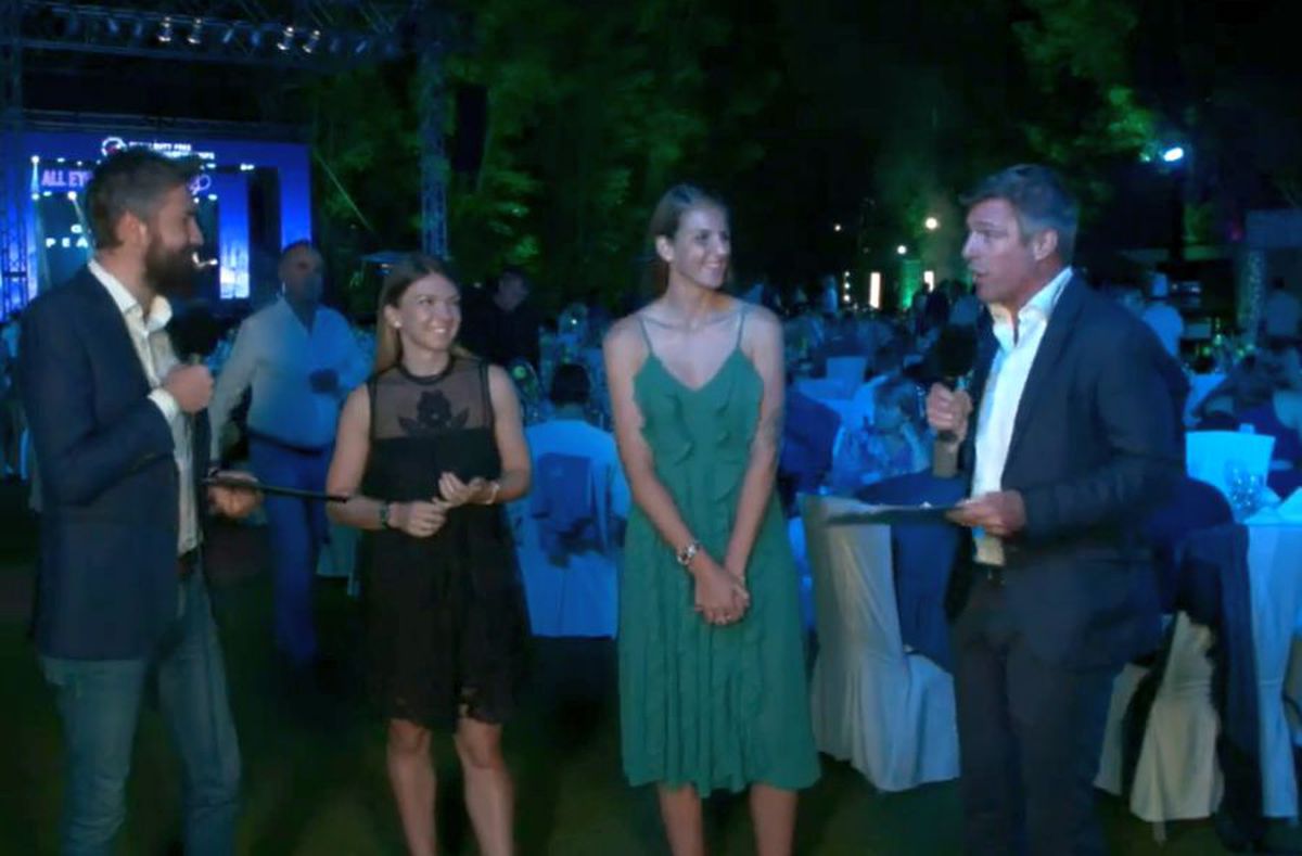 VIDEO+FOTO Simona Halep, prezență spectaculoasă la Dubai! Cum s-a îmbrăcat la petrecerea jucătoarelor