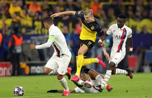 BORUSSIA - PSG // FOTO Haaland i-a uimit pe toți cu o cursă IREALĂ! Imaginile au devenit imediat virale: „Pare făcut în laborator”