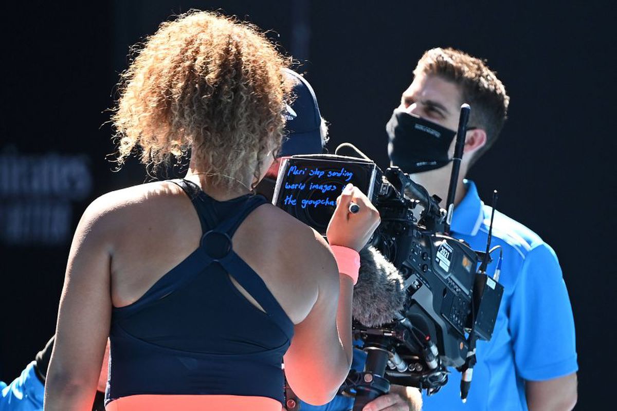Naomi Osaka - mesaj Australian Open semifinale