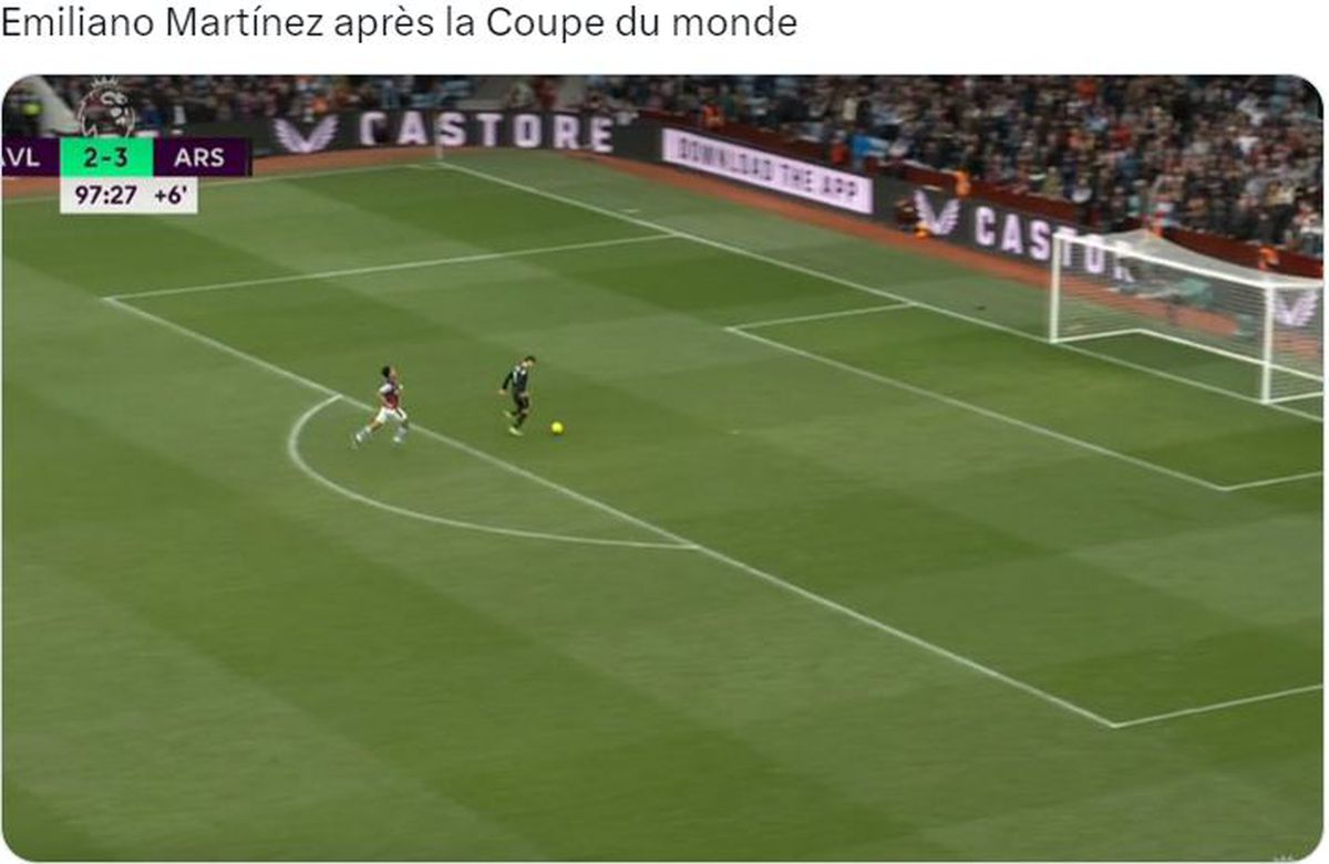 Emiliano Martinez, ținta glumelor după Aston Villa - Arsenal 2-4