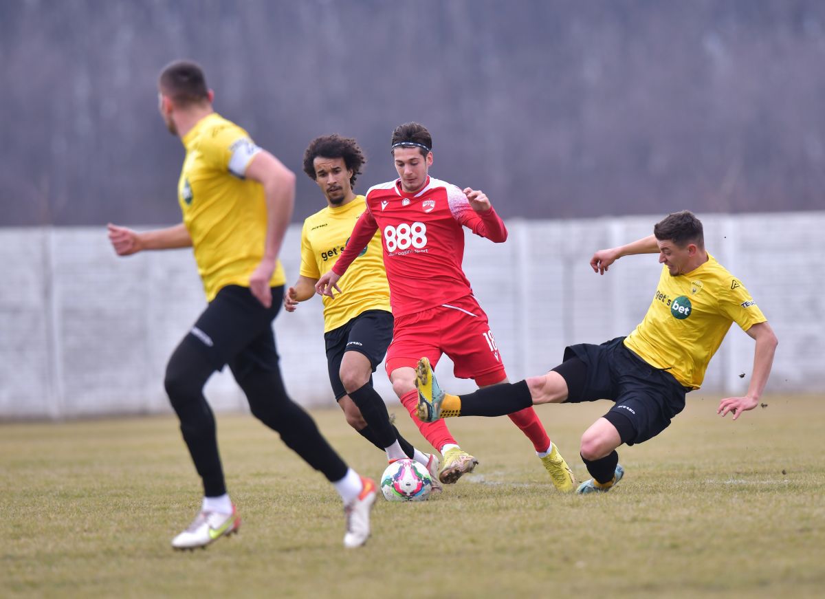 FOTO Dinamo - FC Brașov, amical 18.02.2023