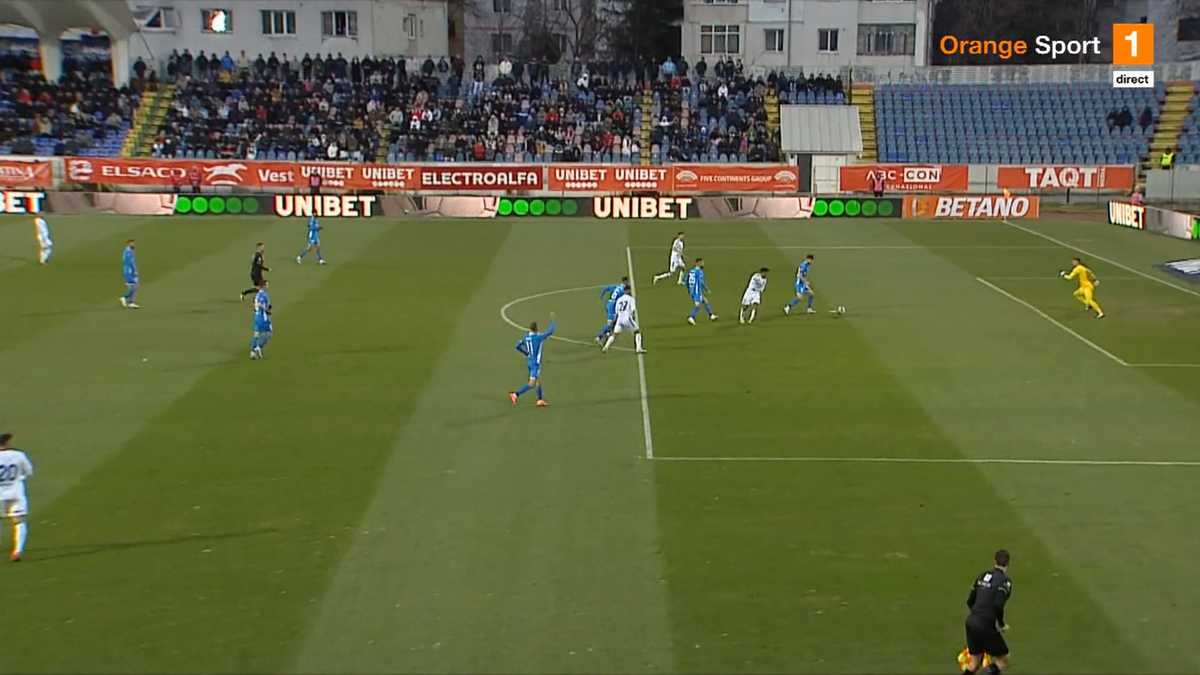 Verdictul specialistului la primul gol din Botoșani - Craiova + Diferența față de reușita anulată lui Coman cu CFR Cluj