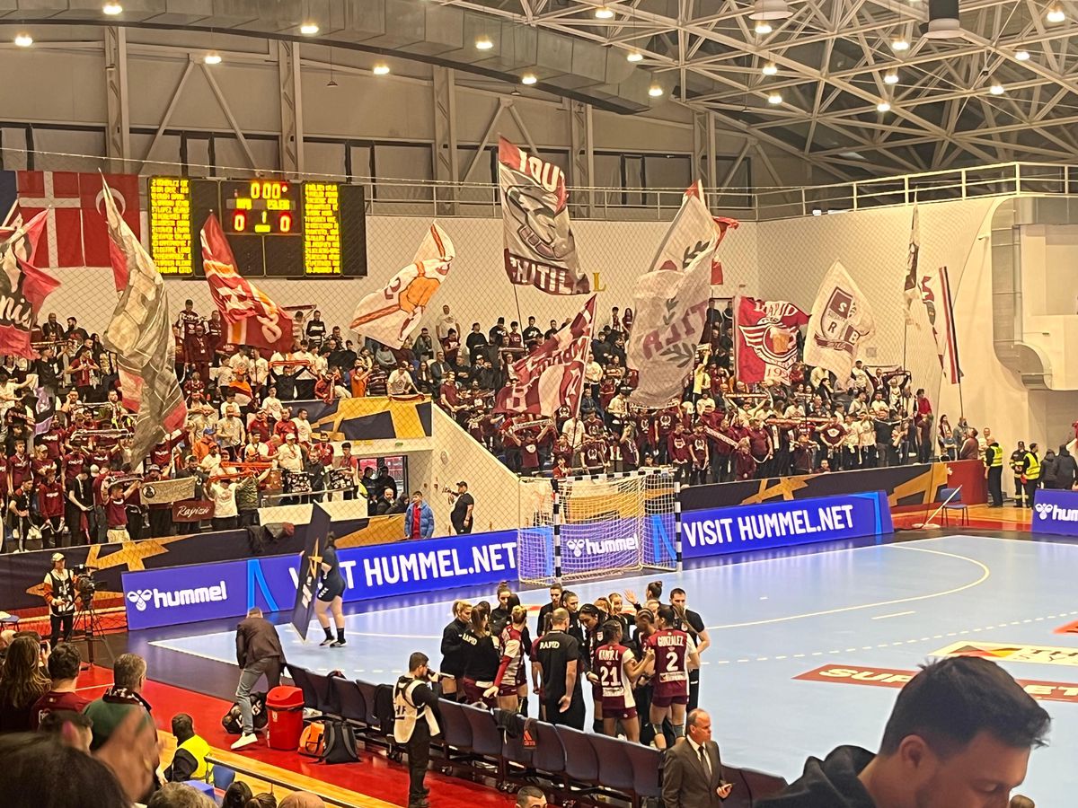 Rapid - Esbjerg 24-33» Vicecampioana României, eliminată din Liga Campionilor! Înfrângere dură la Mioveni