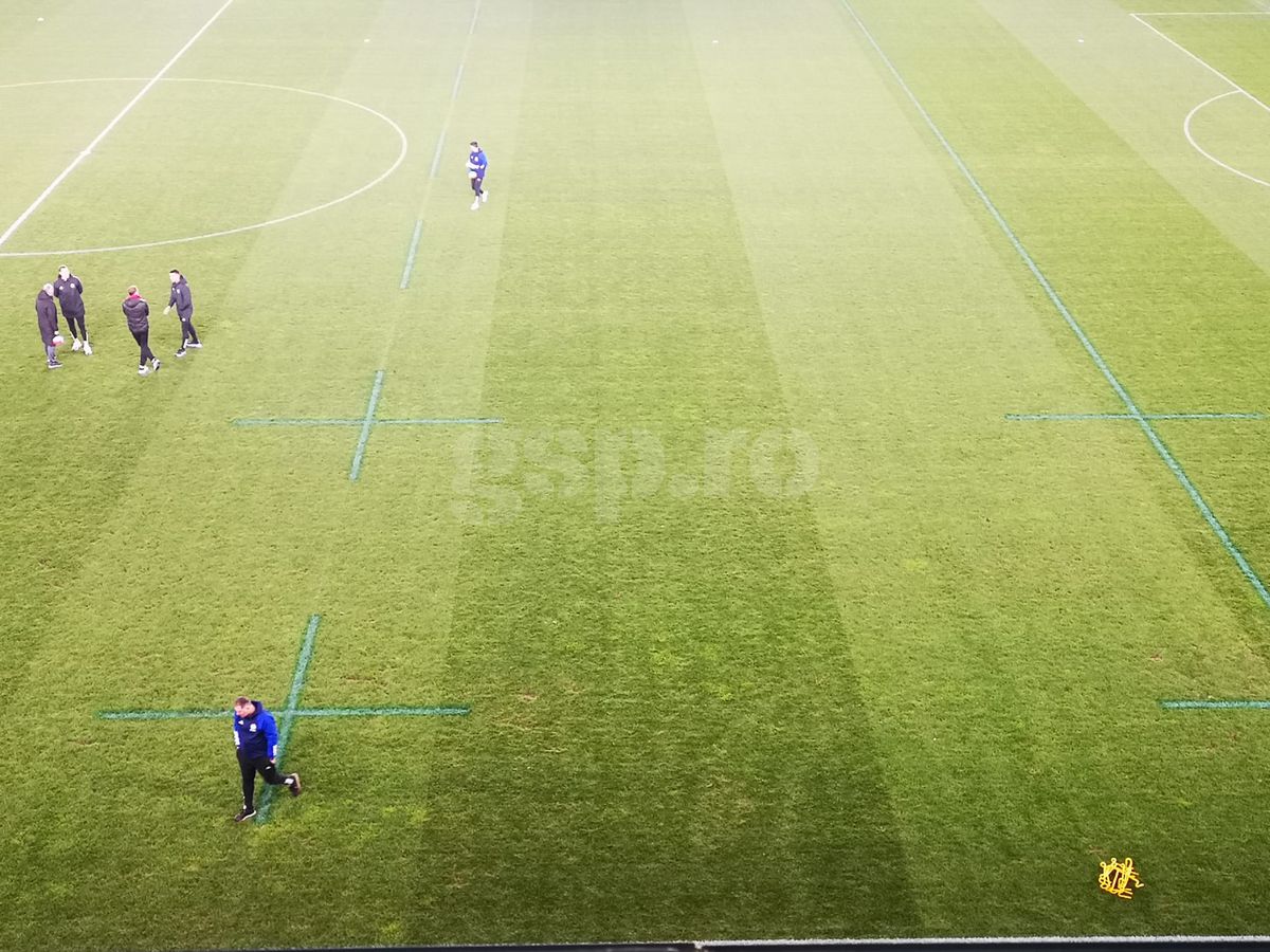 Imagini înainte de Dinamo - Oțelul