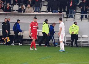 Dorinel Munteanu și-a bătut joc de asistent » Gest lipsi de fair-play făcut după ce a fost eliminat