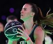 Sabrina Ionescu l-a înfruntat pe Steph Curry la All Star Game. Foto: NBA