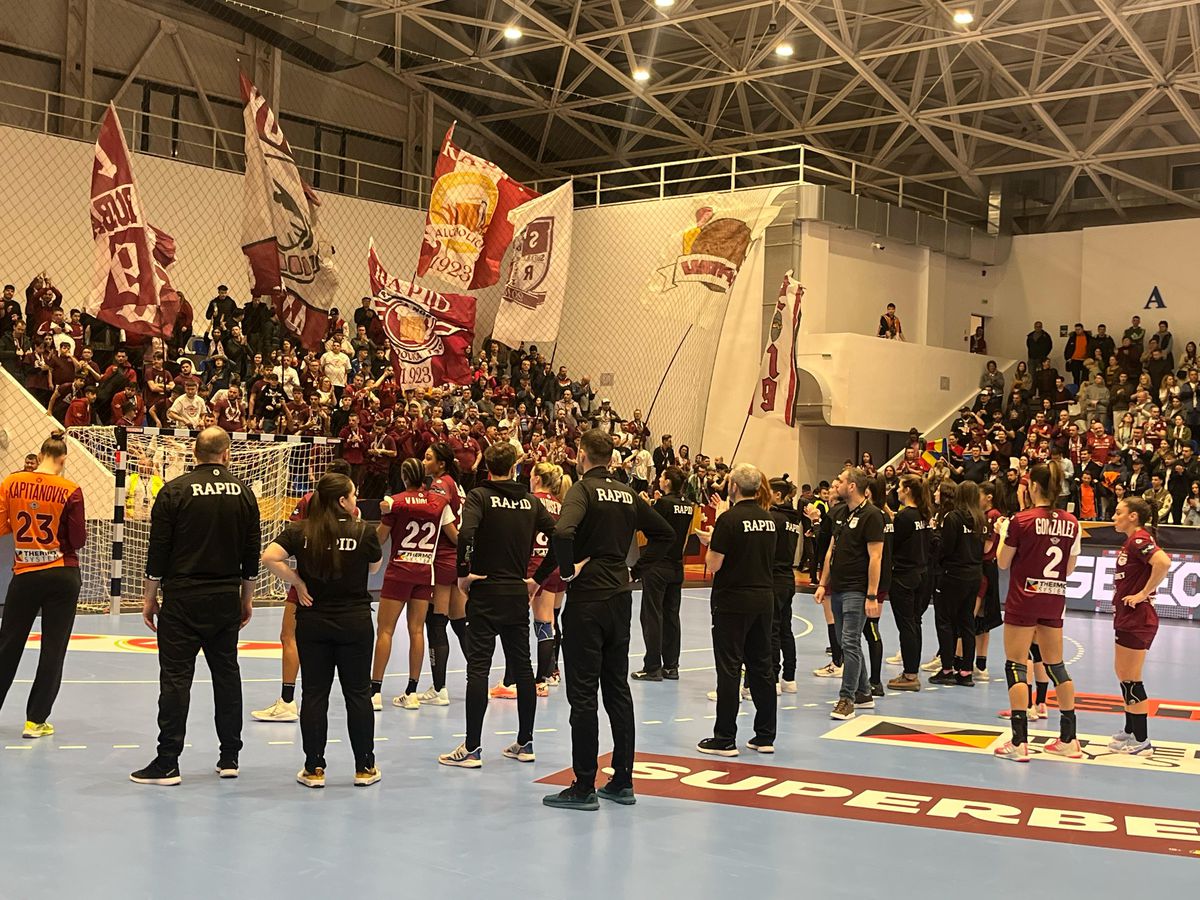 Rapid - Esbjerg 24-33» Vicecampioana României, eliminată din Liga Campionilor! Înfrângere dură la Mioveni