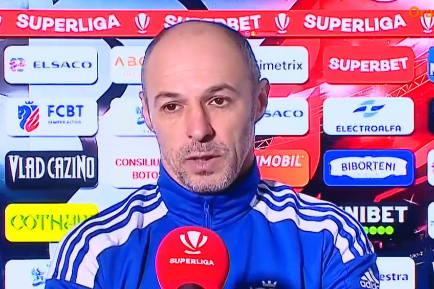 Botoșani - Universitatea Craiova 2-2. Bogdan Andone, antrenorul moldovenilor, a surprins la interviul de la finalul meciului.