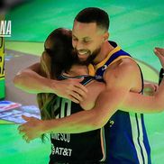 Sabrina Ionescu l-a înfruntat pe Steph Curry la All Star Game. Foto: NBA
