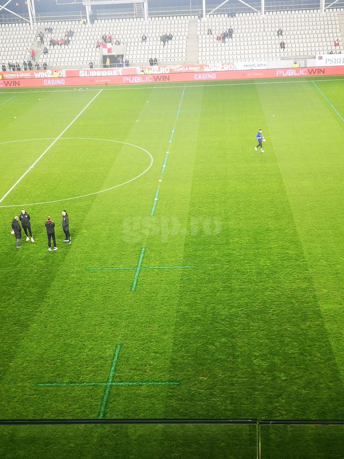 Imagini înainte de Dinamo - Oțelul