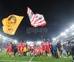 Cu steaguri uriașe pe gazon, în fața PCH » Imagini surprinse imediat după Dinamo - Oțelul