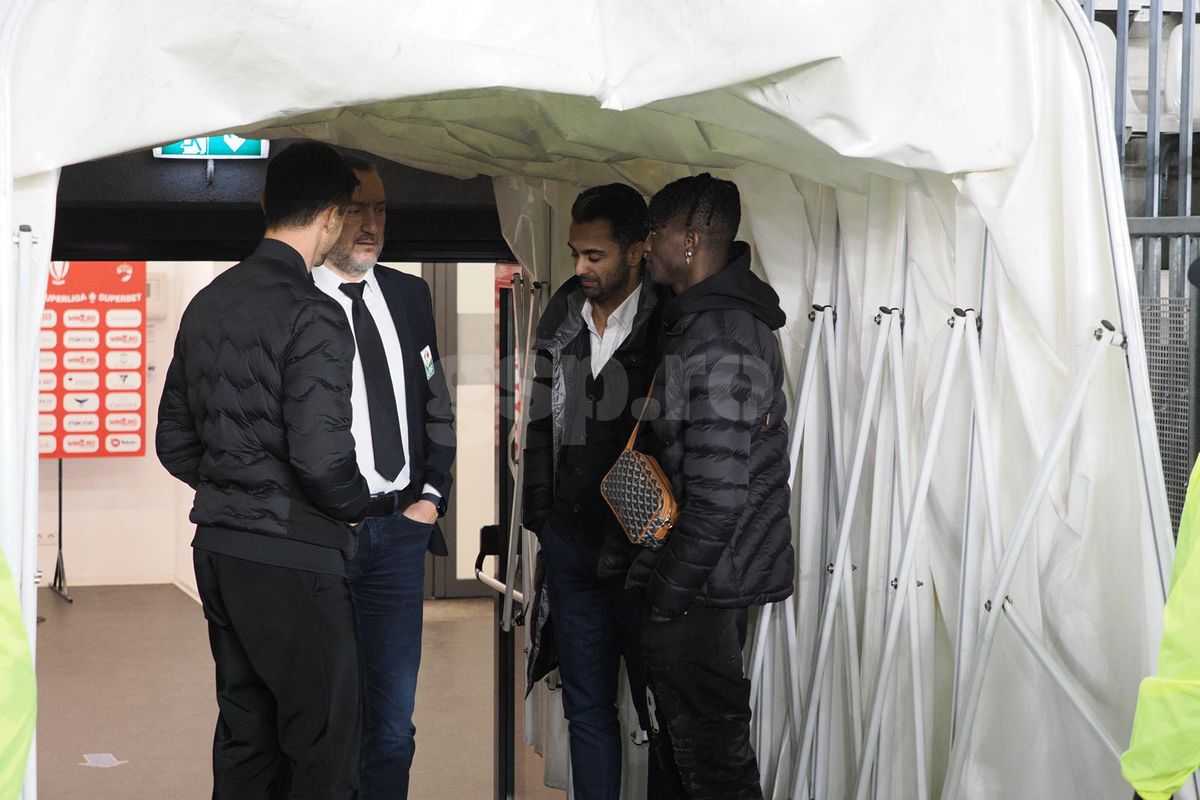 Imagini înainte de Dinamo - Oțelul