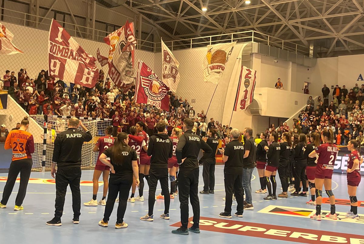 Rapid - Esbjerg 24-33» Vicecampioana României, eliminată din Liga Campionilor! Înfrângere dură la Mioveni