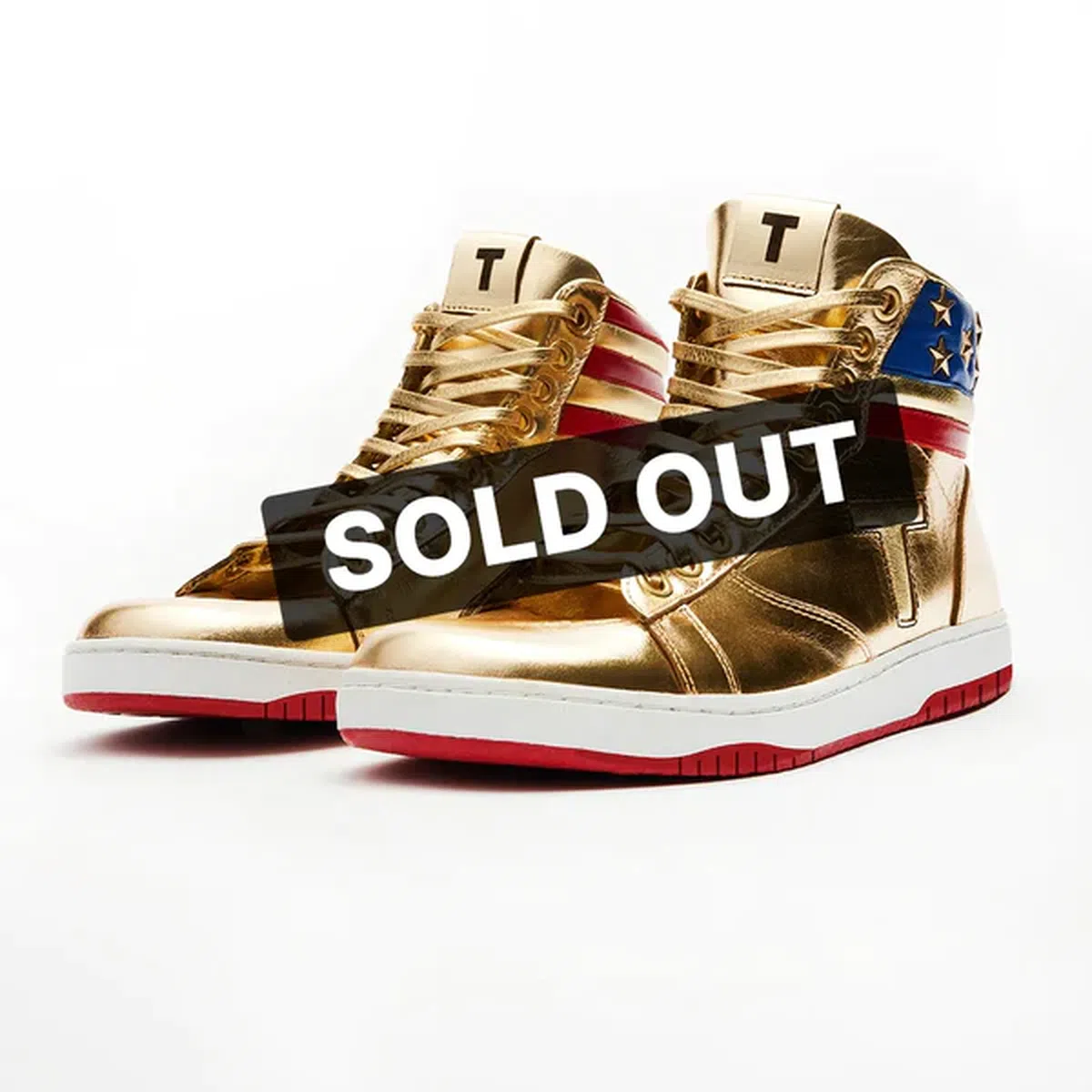 Donald Trump a lansat o linie de încălţăminte » Cât costă pantofii sport aurii