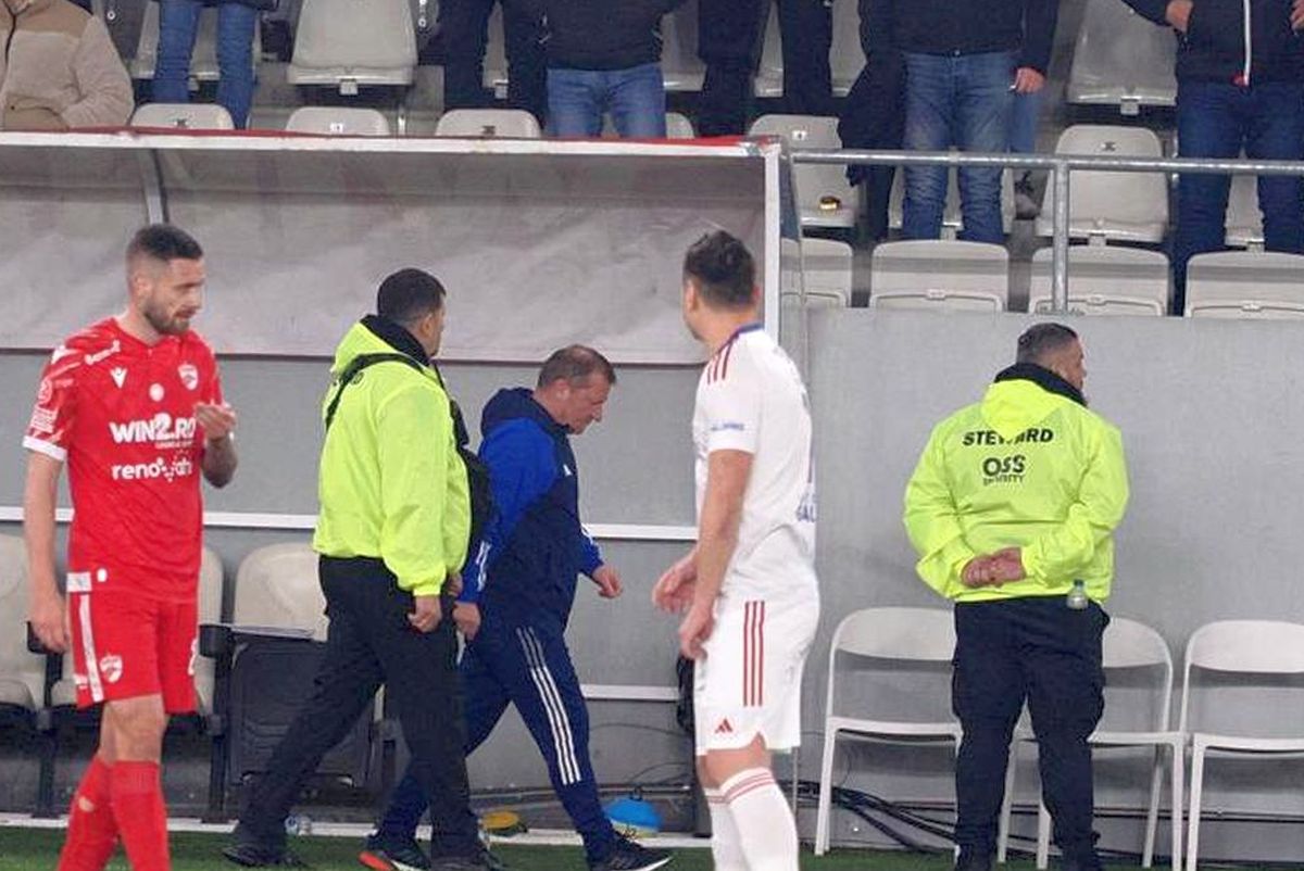 Dorinel Munteanu și-a bătut joc de asistent » Gestul făcut în momentul eliminării + scandal și în parcare