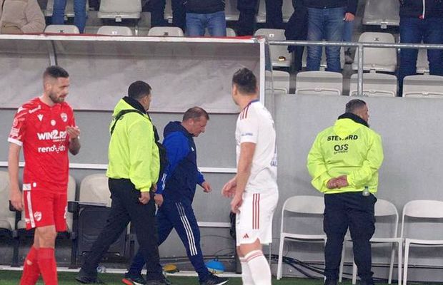 Dorinel Munteanu și-a bătut joc de asistent » Gestul făcut în momentul eliminării + scandal și în parcare