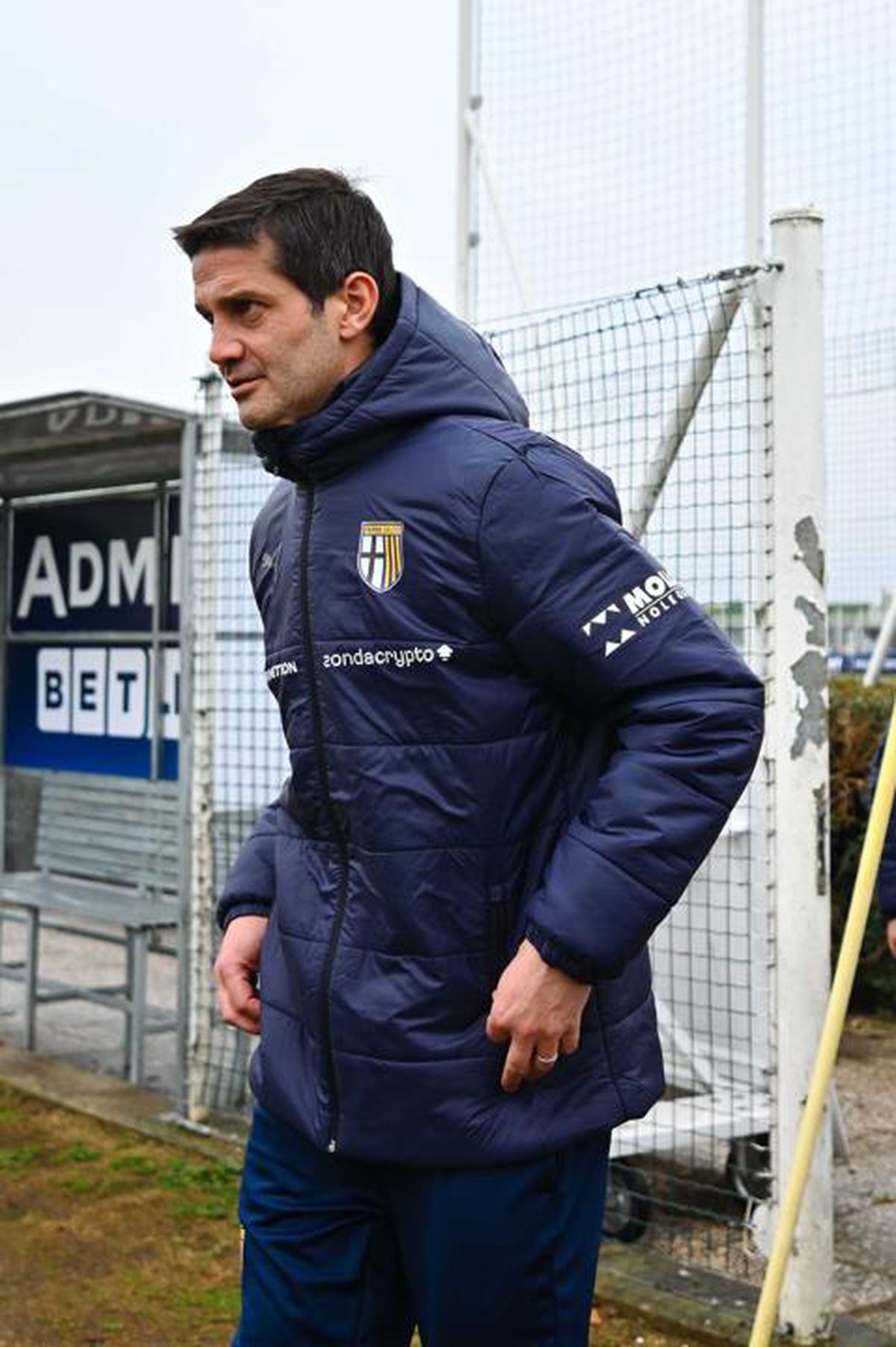 Cristi Chivu, la primul antrenament din postura de antrenor al Parmei