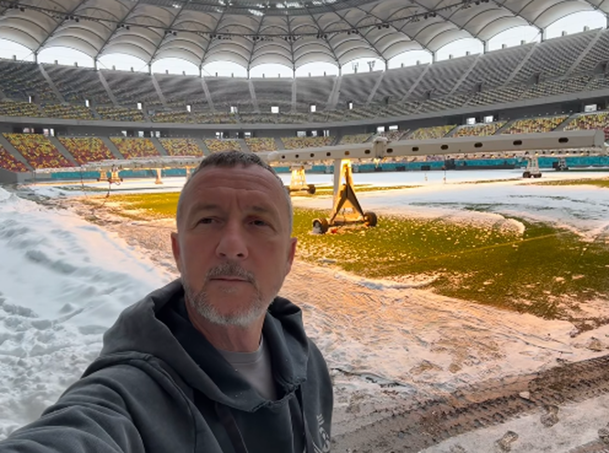 Arena Națională cu două zile înainte de FCSB - PAOK