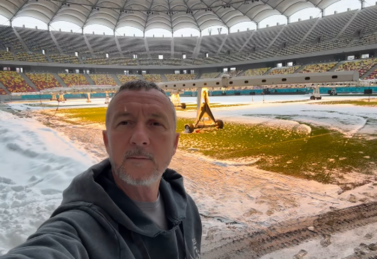 Mihai Stoica s-a filmat pe Arena Națională cu două zile înainte de FCSB - PAOK: „Pentru ziariștii greci: la ei e o rușine mondială”