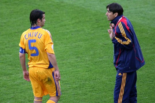 Cristi Chivu și Victor Pițurcă