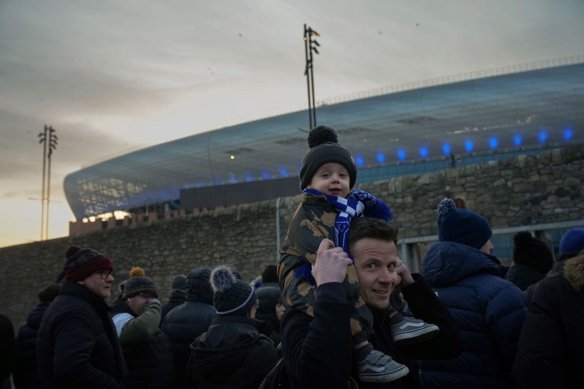 Noul stadion al echipei Everton. Foto: X
